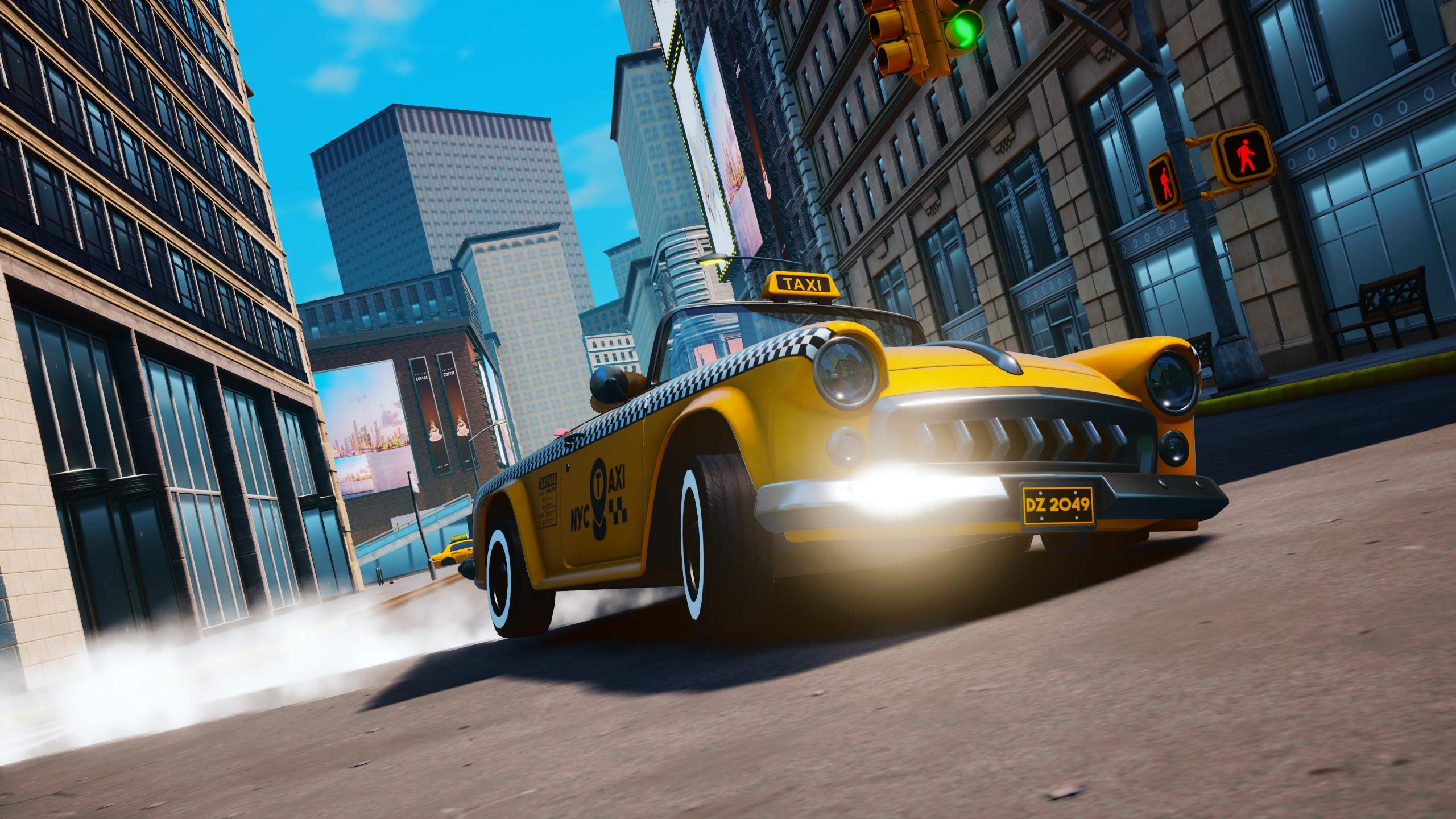 Taxi Chaos Racing Wheel Bundle Taxi Chaos Racing Wheel Bundle